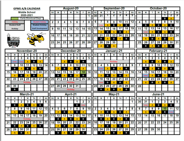 GPMS AB Calendar GPMS AB Calendar